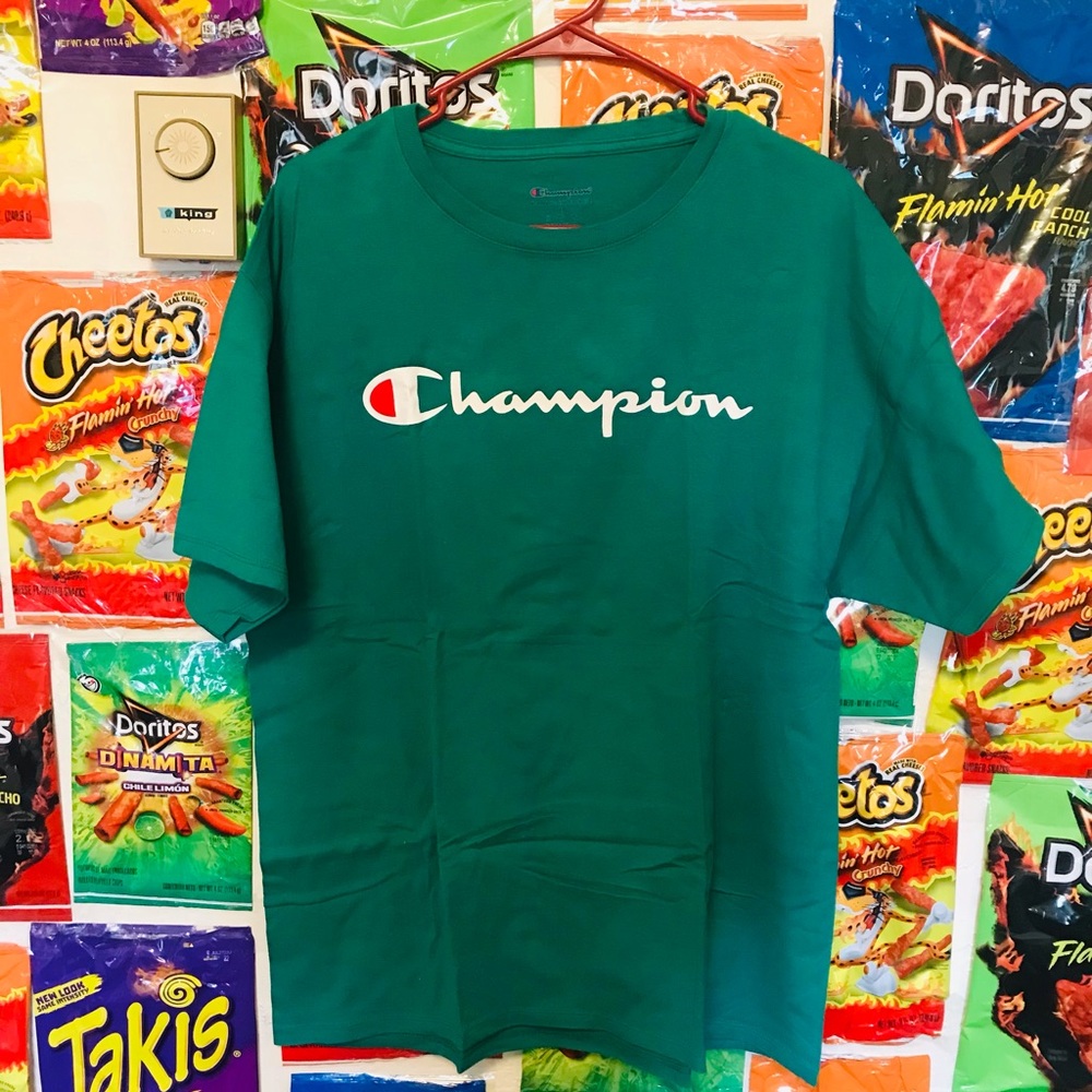 Green champion shirt